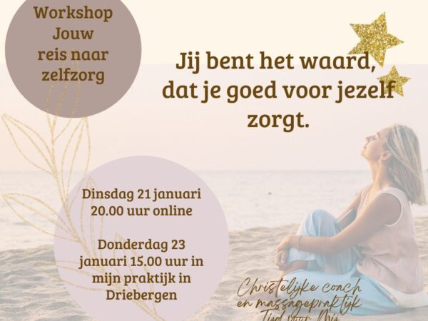 Workshop Jouw reis naar zelfzorg